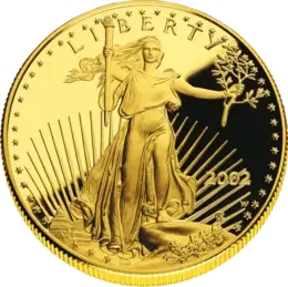 Gold Eagle 2002 — obverse