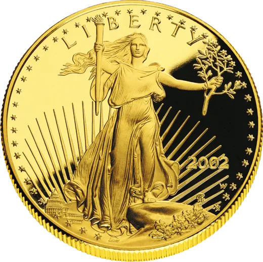 Gold Eagle 2002 — obverse