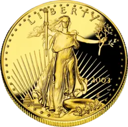 Gold Eagle 2003 — obverse