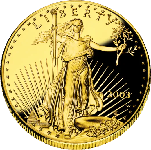 Gold Eagle 2003 — obverse
