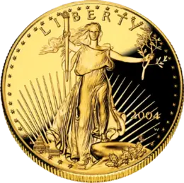 Gold Eagle 2004 — obverse