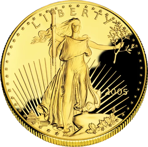 Gold Eagle 2005 — obverse