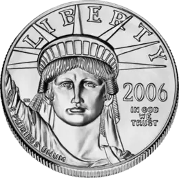 Platinum Eagle 2006 — obverse