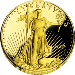 Gold Eagle 2007 — obverse