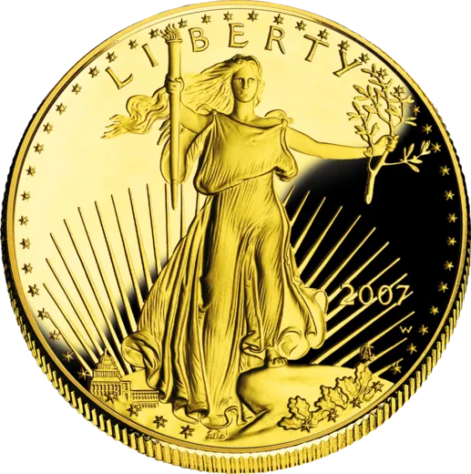 Gold Eagle 2007 — obverse