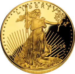 Gold Eagle 2008 — obverse