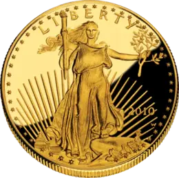 Gold Eagle 2010 — obverse