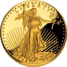 Gold Eagle 2011 — obverse