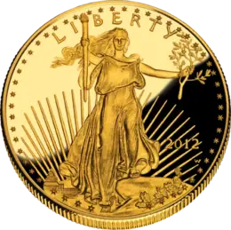 Gold Eagle 2012 — obverse