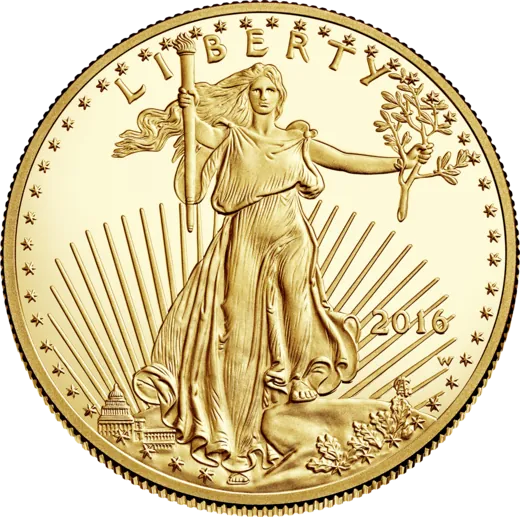 Gold Eagle 2016 — obverse