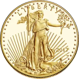 Gold Eagle 2017 — obverse