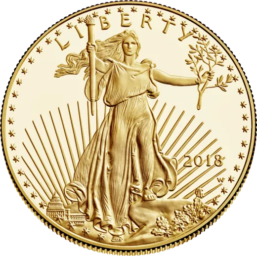 Gold Eagle 2018 — obverse
