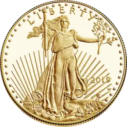 Gold Eagle 2019 — obverse
