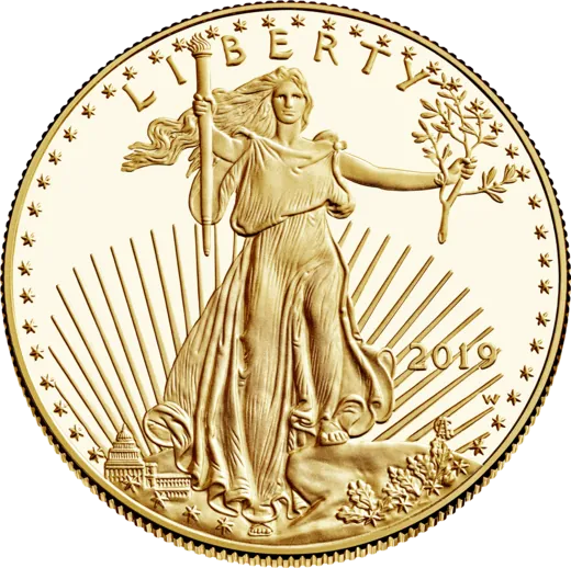 Gold Eagle 2019 — obverse