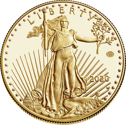 Gold Eagle 2020 — obverse