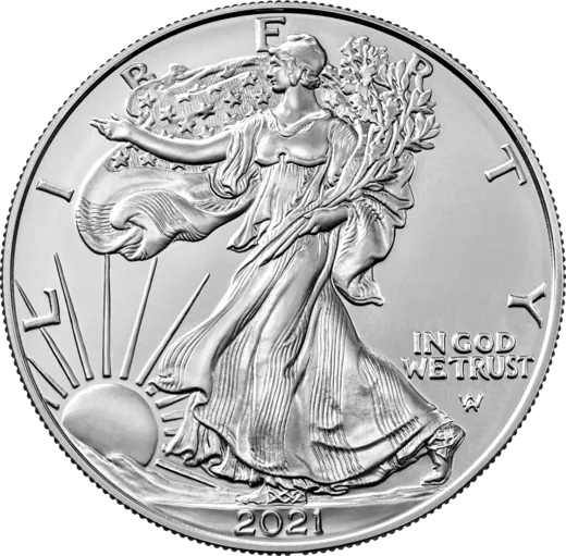 Silver Eagle 2021 — obverse