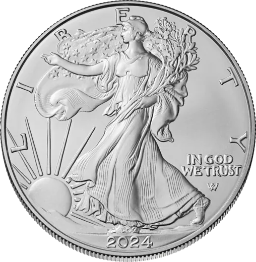 Silver Eagle 2024 — obverse