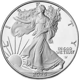 Silver Eagle 2025 — obverse