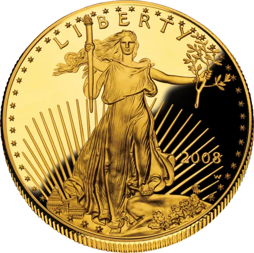 Gold Eagle 2008 — obverse