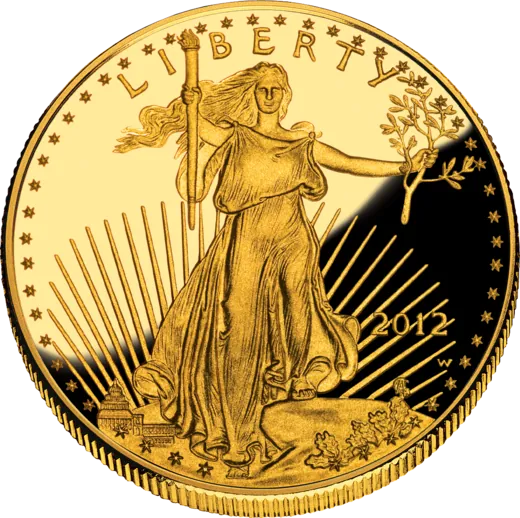 Gold Eagle 2012 — obverse