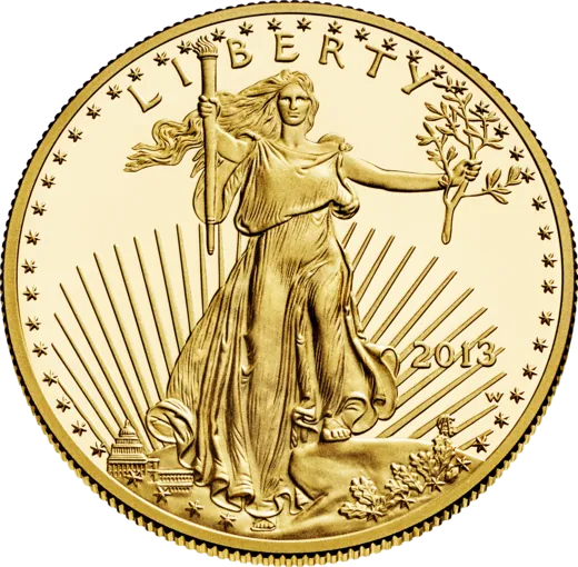 Gold Eagle 2013 — obverse