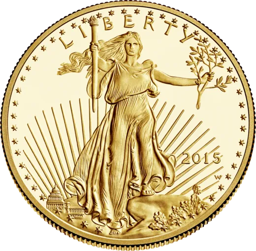 Gold Eagle 2015 — obverse