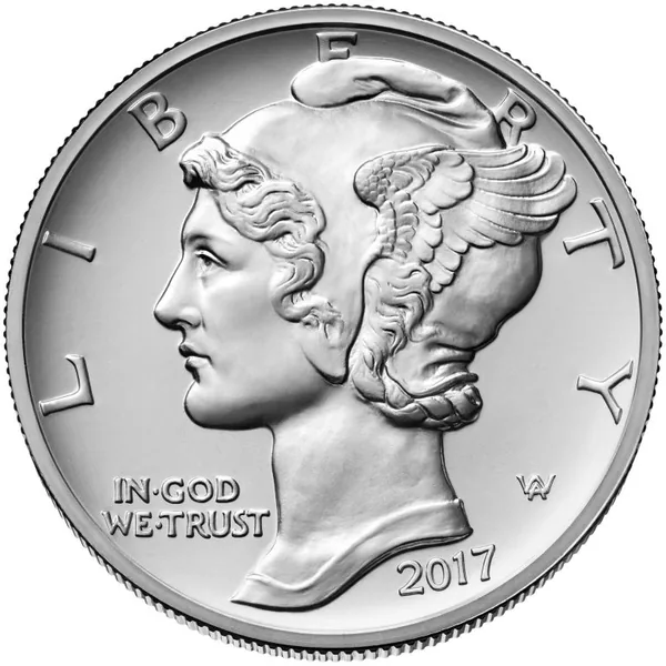 Palladium Eagle — obverse