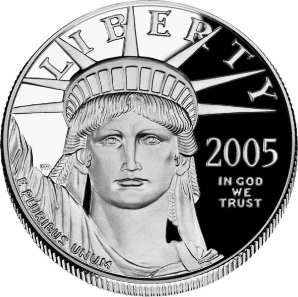 Platinum Eagle — obverse